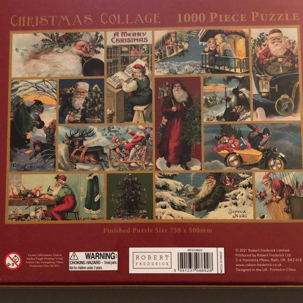 2for$20🟠Christmas Collage 1000 Piece Puzzle